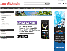 Tablet Screenshot of kaunsamobile.com